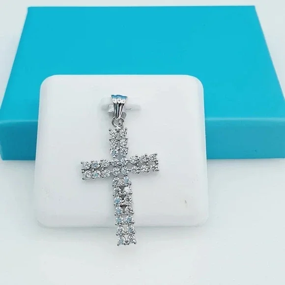 925 Sterling Silver CZ Beautiful Pendant for Women, 1USPAR4060